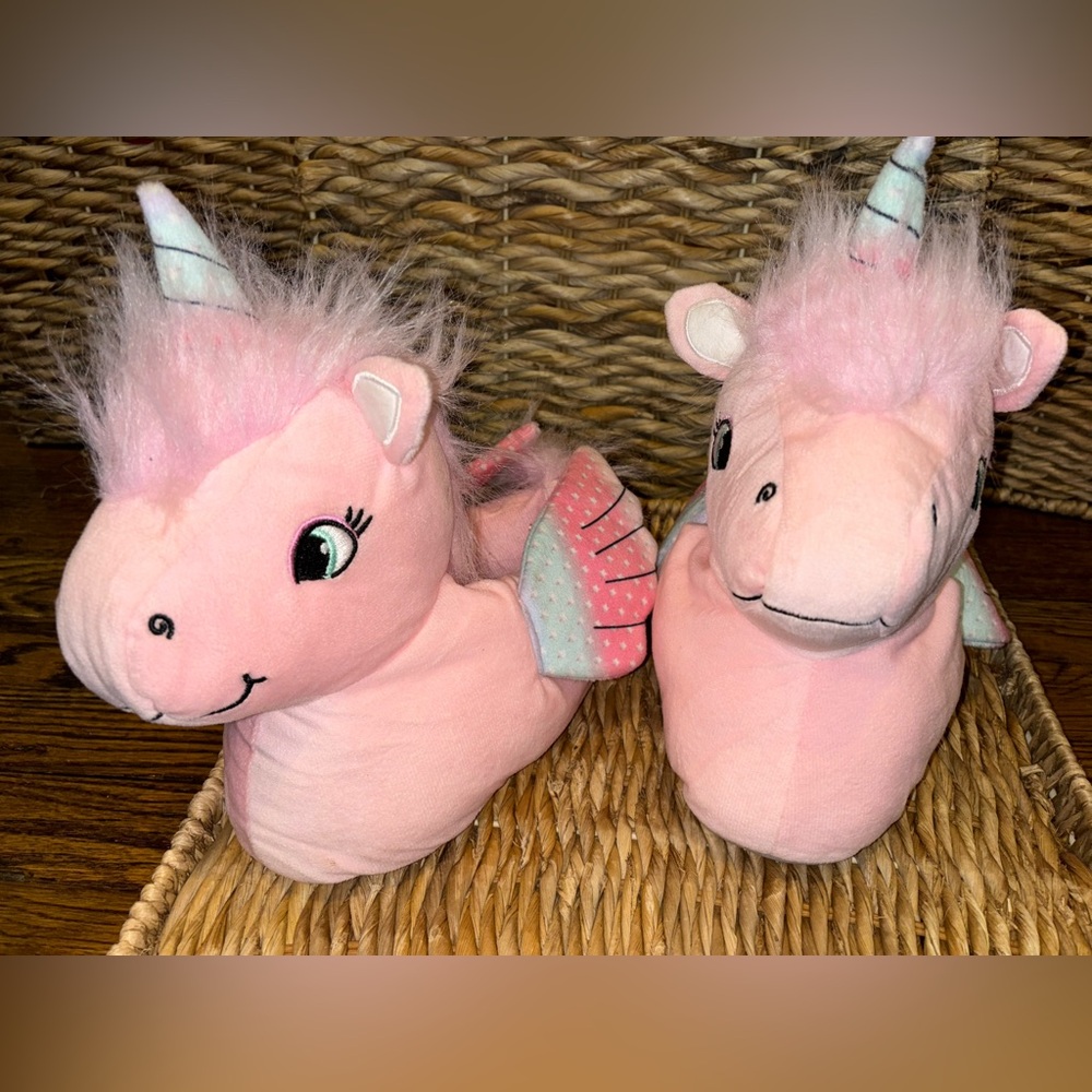 Unicorn slippers size 1-2
